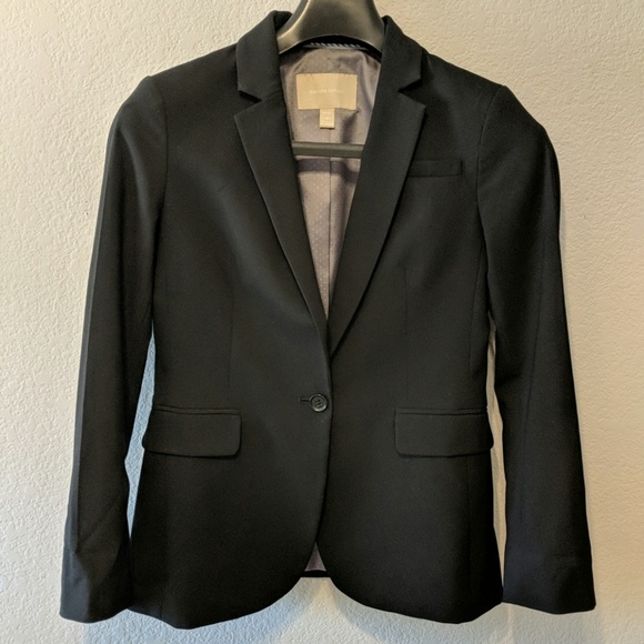 Banana Republic Jackets & Blazers - Banana Republic Women's Black Suit Jacket Sz 4P